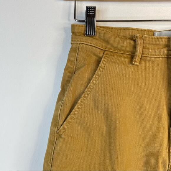 Everlane Straight Leg Crop Golden Brown Cropped Trousers Pants womens 2 short - Picture 5 of 15